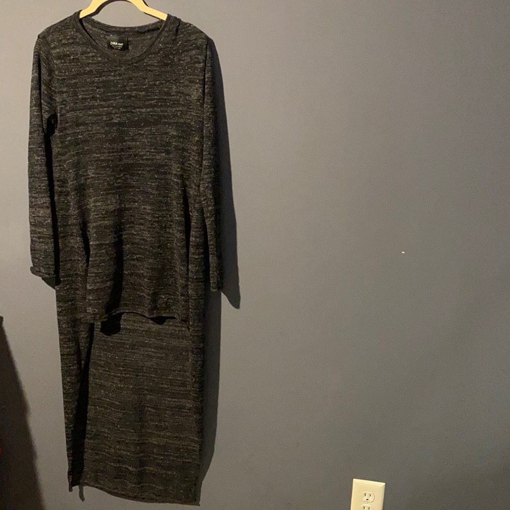 Zara knit long sleeve sweater Medium